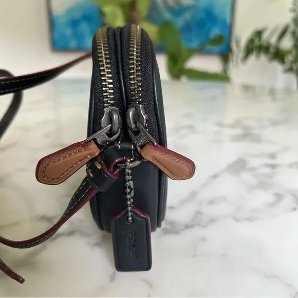 Coach X Disney Crossbody Pouch in Glove Calf Leather with Mickey Patches F59532 - Picture 8 of 16